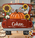 Adult Fall Truck Paint & Sip Oct 2nd 6pm-9pm