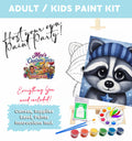 Blue Racoon Paint Kit
