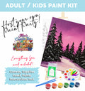 Christmas Trees Paint Kit