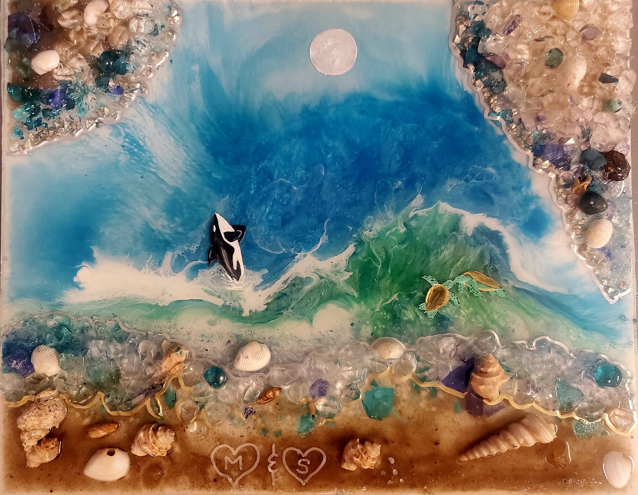 Adult Geode Paint & Sip Sat Sept 26th 6pm-9pm