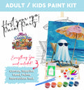 Ghost on the beach Paint Kit