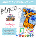 Giraffe Paint Kit
