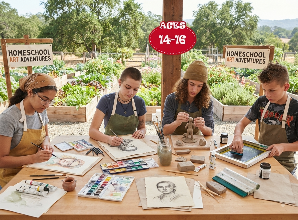 Homeschool Art Education AGES 14-16