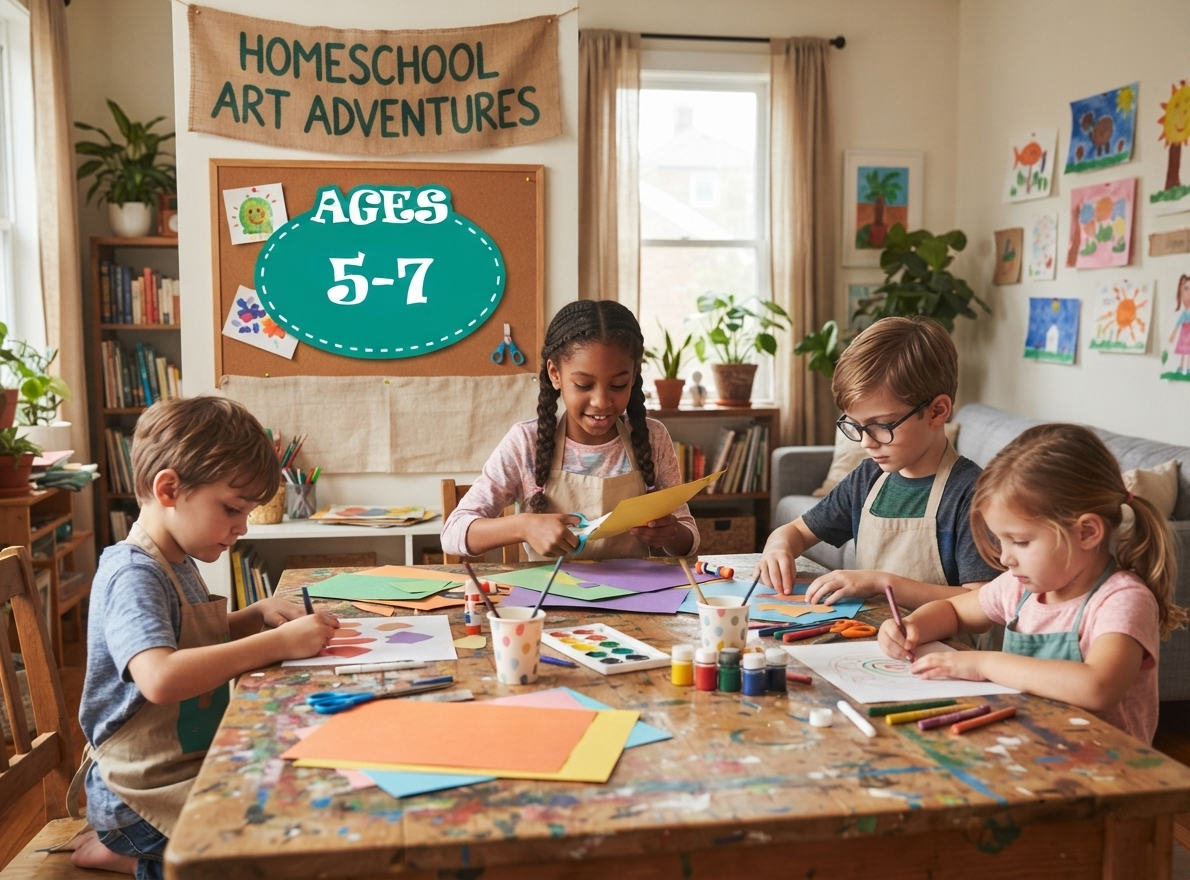 Homeschool Art Education AGES 5-7