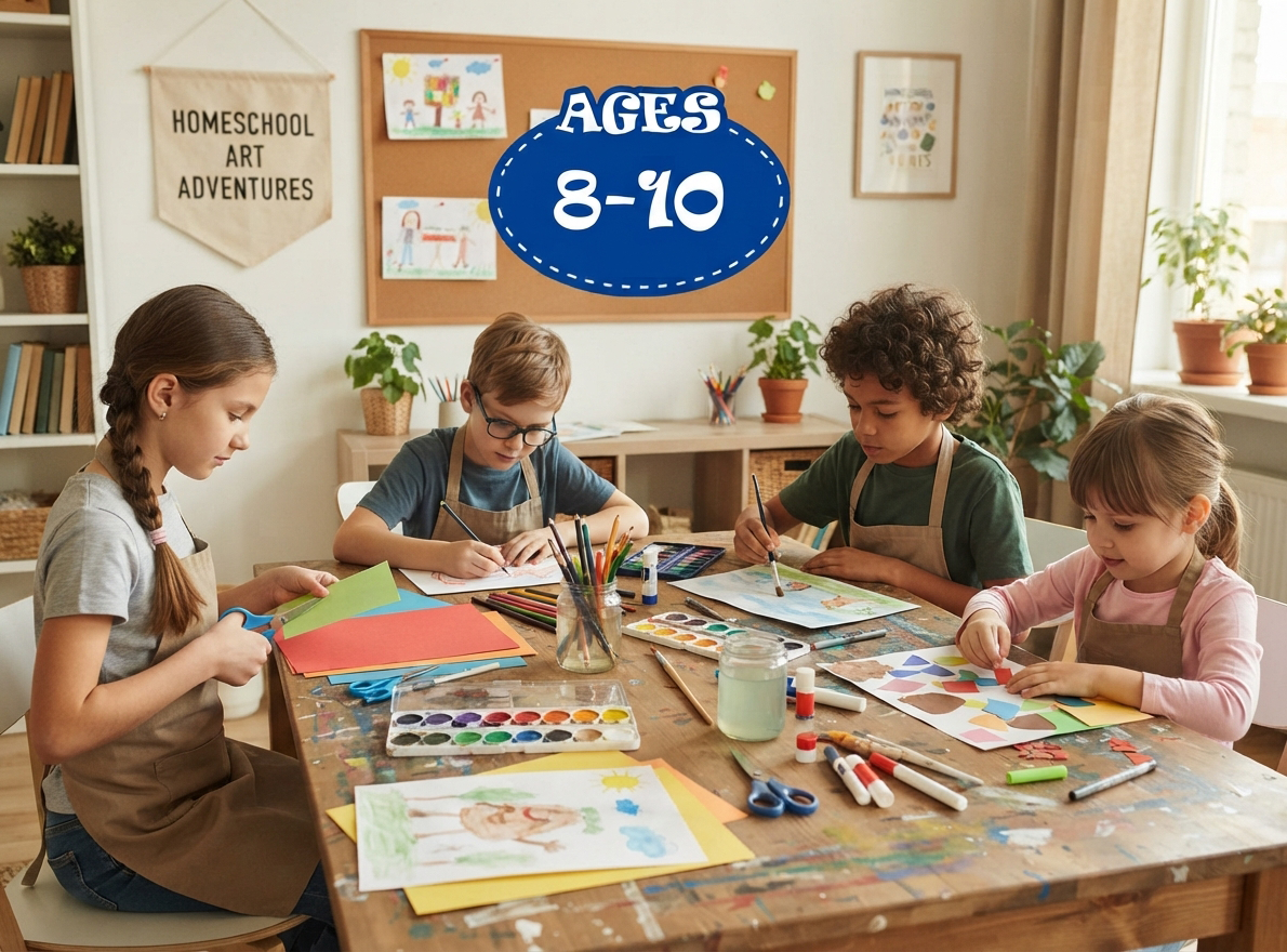 Homeschool Art Education AGES 8-10
