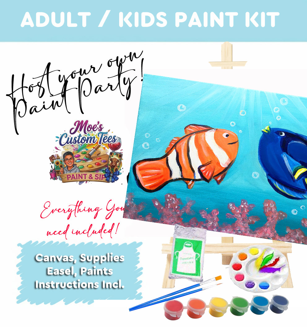 Keep Swimming Paint Kit