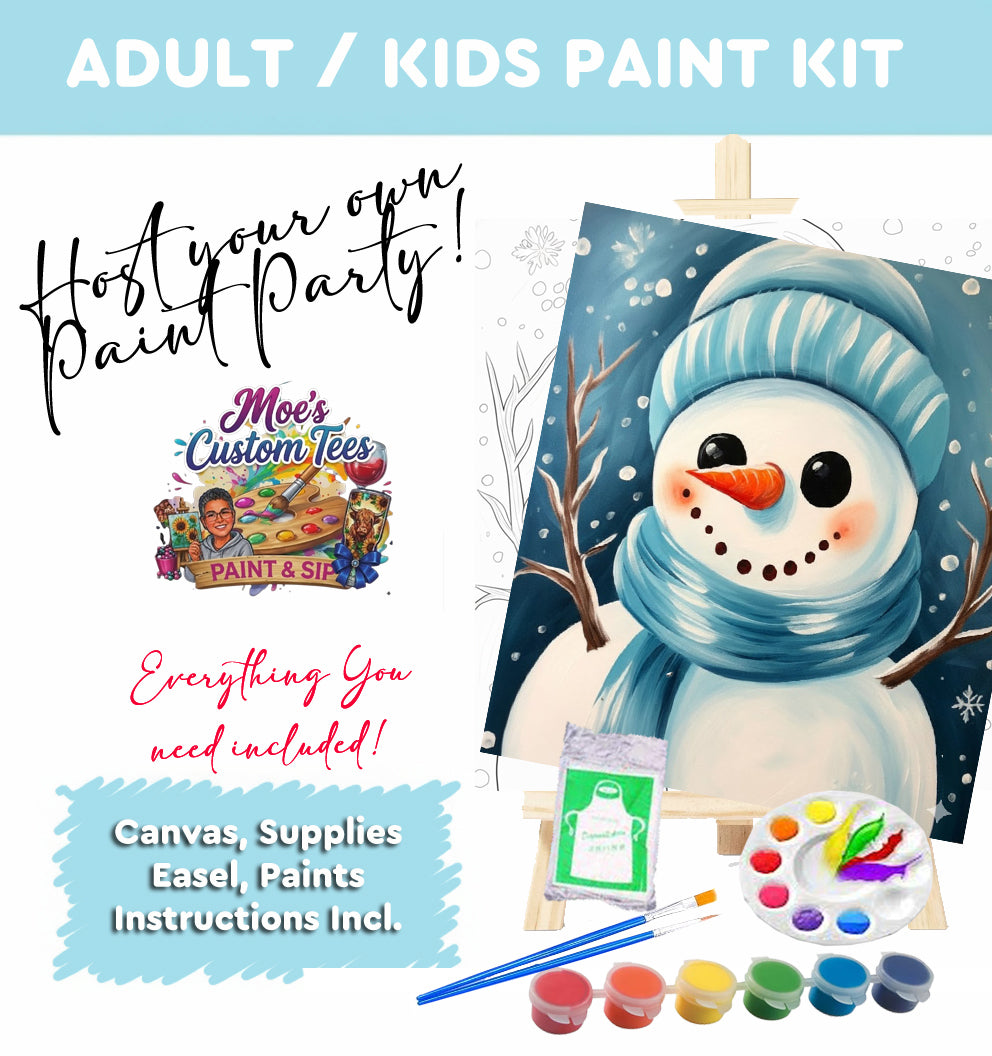 Let it Snow Paint Kit
