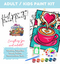 Love For Coffee Paint Kit