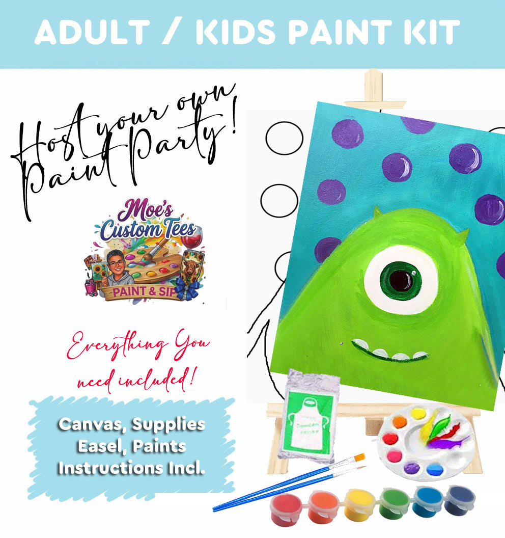 Green Monster Paint Kit