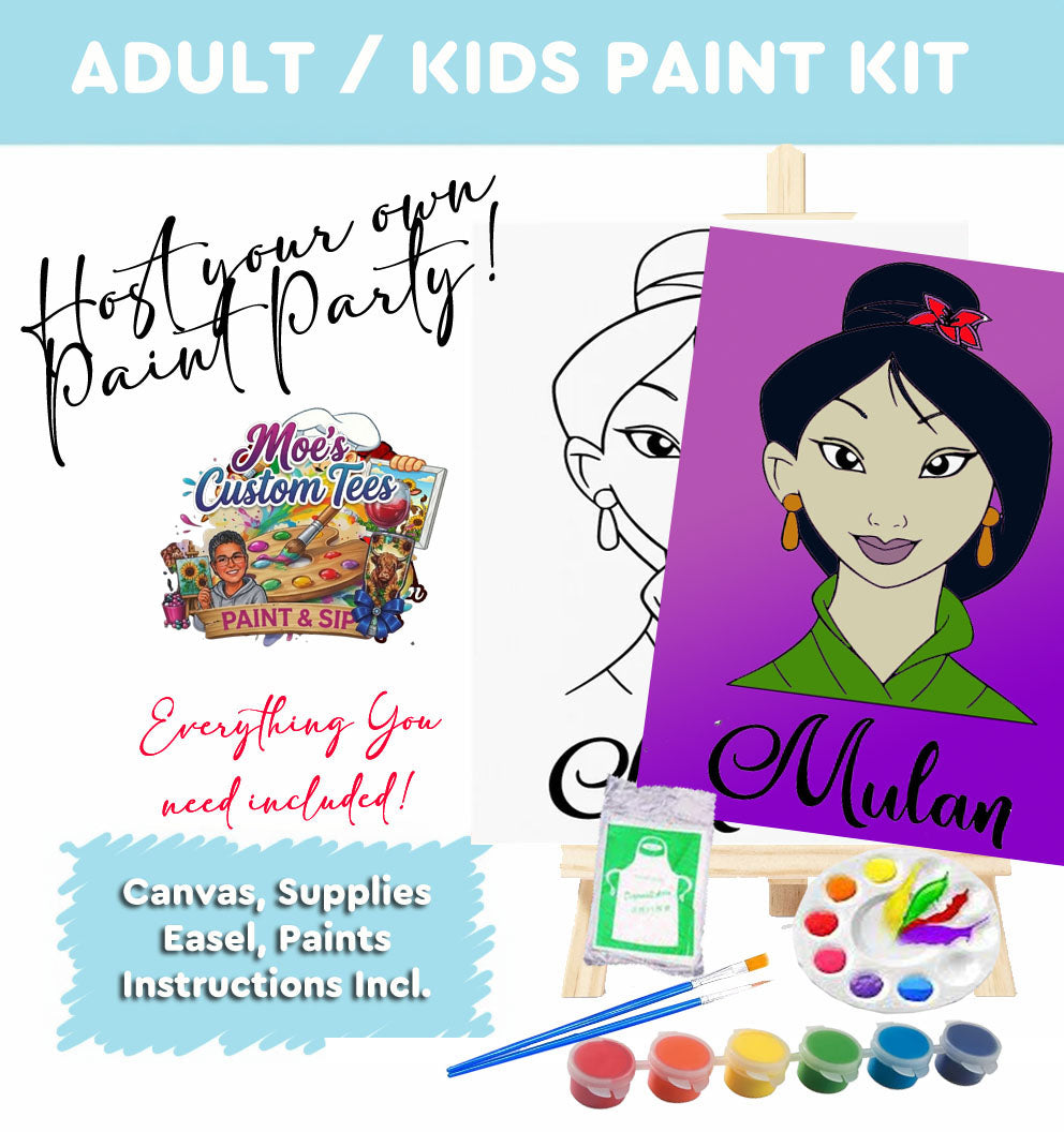 The Ballad of Mulan Paint Kit