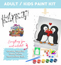 Pinguins Love Paint Kit