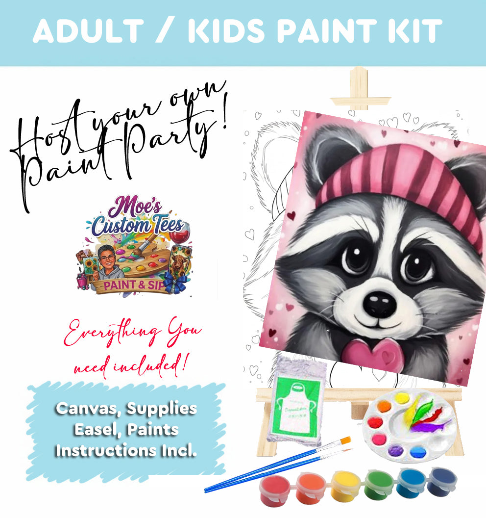 Racoon Paint Kit