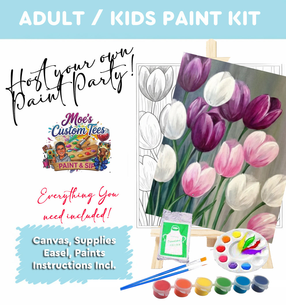 Tulips Paint Kit
