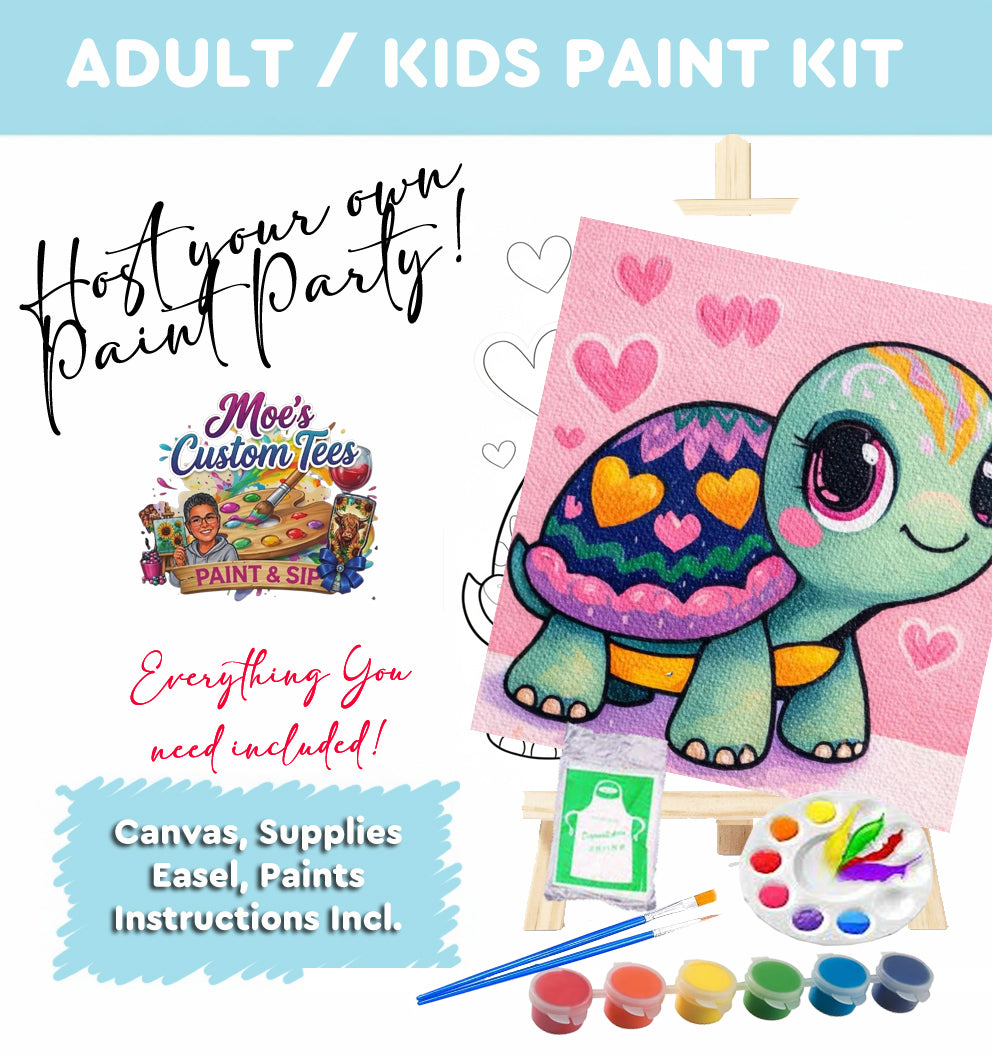 Turtle Love Paint Kit