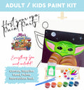 Baby Yoda Paint Kit