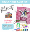 Pink Unicorn Paint Kit