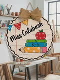 Adult Teacher's Door Hanger Paint & Sip Sept 11th 6pm-9pm